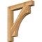 Ekena Millwork Westlake Block Rough Sawn Bracket, Western Red Cedar, 4"W x 28"D x 32"H BKT04X28X32WTL05RWR - alternate 1